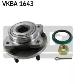 VKBA 1643 SKF Комплект подшипника ступицы колеса